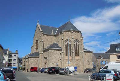 Quiberon eglise notre dame de locmaria routes touristiques dans le morbihan guide du tourisme en bretagne