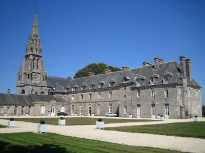 Demesne's plan - Château de Quintin - Bretagne - Côtes d'Armor