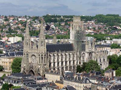Rouen ville d art et d histoire abbatiale saint ouen routes touristiques de seine maritime guide touristique de la haute normandie