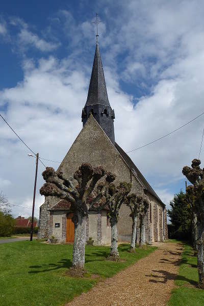 Rueil la gadeliere eglise saint denis routes touristiques dans l eure et loire guide du tourisme centre val de loire