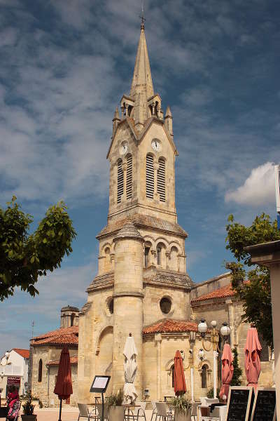 Saint georges de didonne l eglise route verte de royan a bordeaux