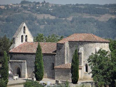 Sainte colombe en bruilhois l eglise saint martin de mourrens routes touristiques du lot et garonne guide du tourisme d aquitaine