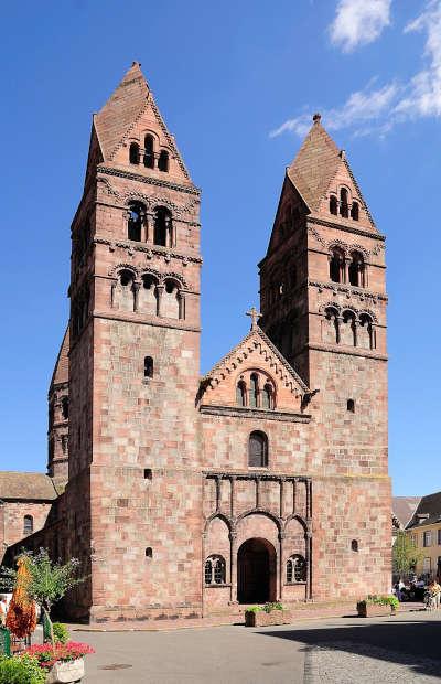 Selestat l eglise sainte foy routes touristiques du bas rhin guide du tourisme de l alsace