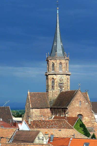 Soultz haut rhin eglise saint maurice route touristique du haut rhin guide du tourisme d alsace