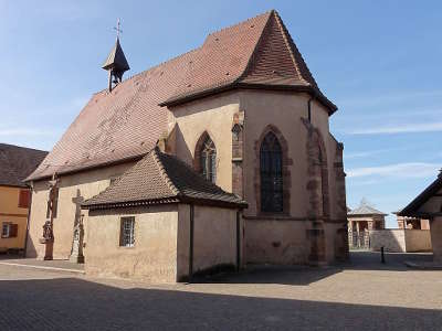 Valff chapelle sainte marguerite route de la choucroute guide du tourisme du bas rhin alsace